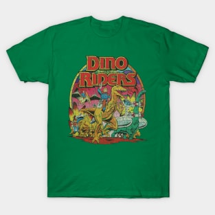 Dino-Riders The Adventure Begins 1988 T-Shirt